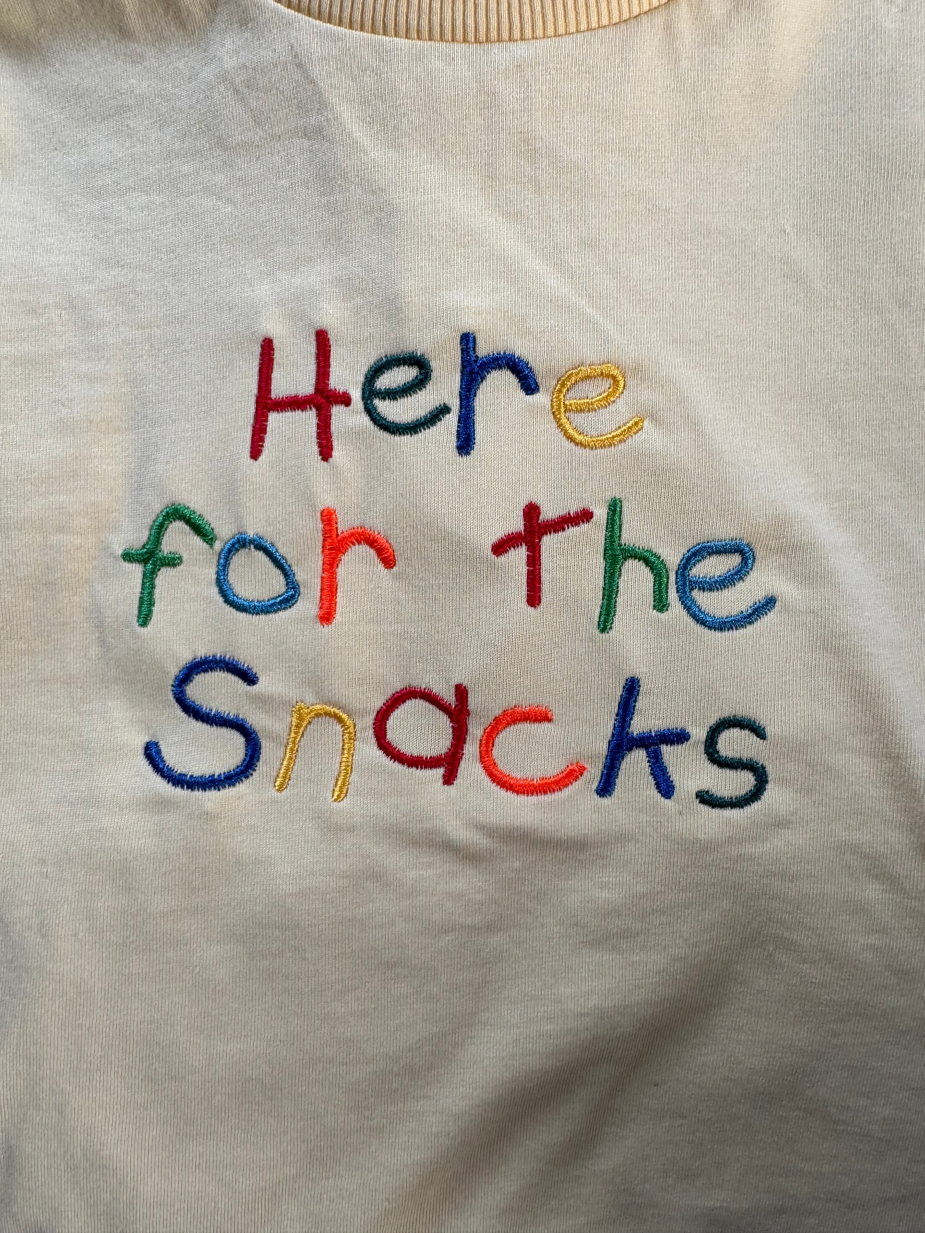 Here for the Snacks Tee