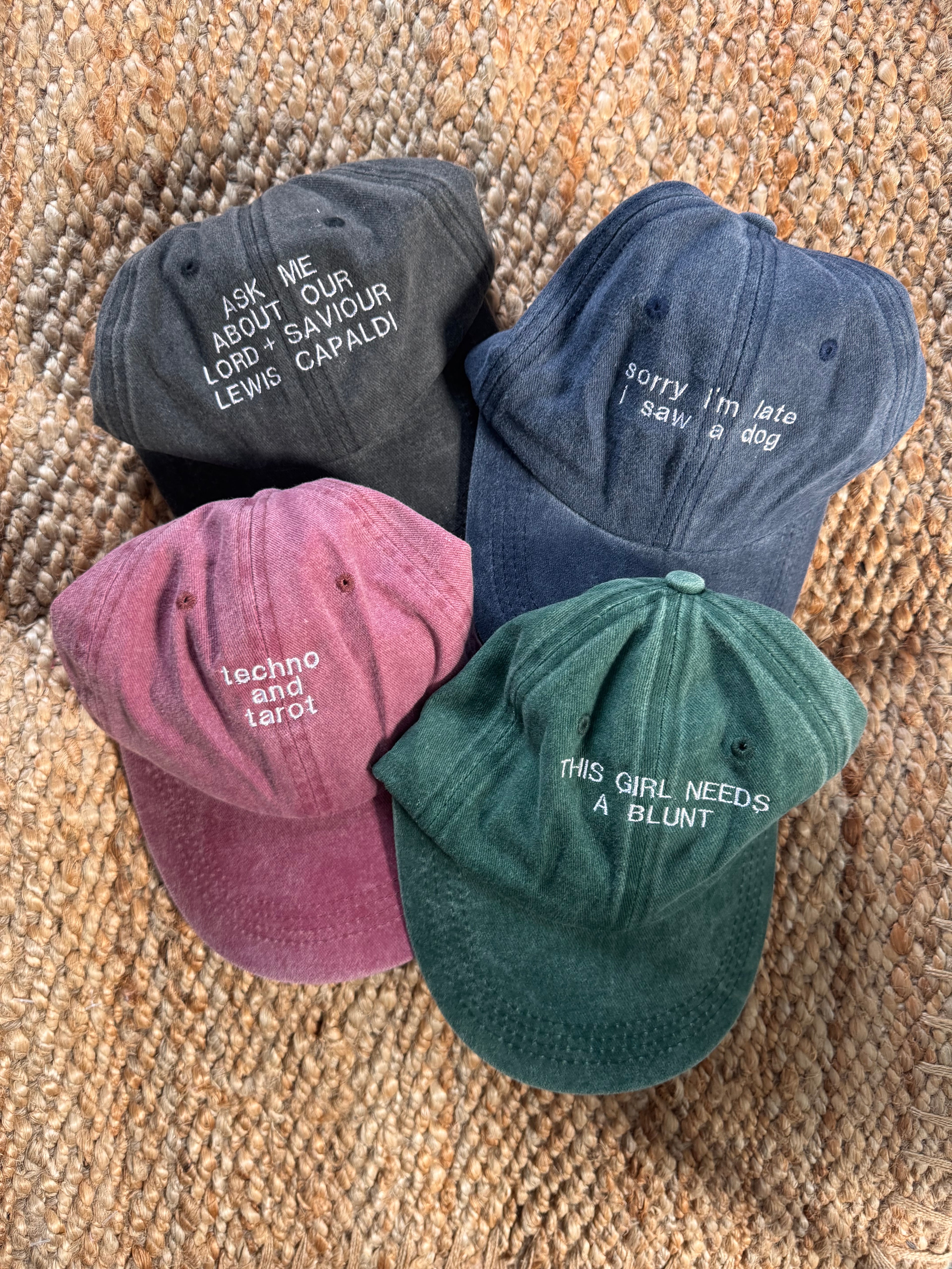 Embroidered Caps