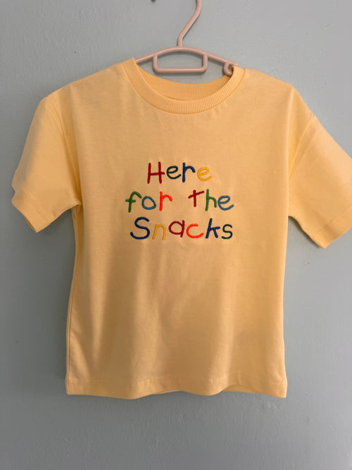 Here for the Snacks Tee