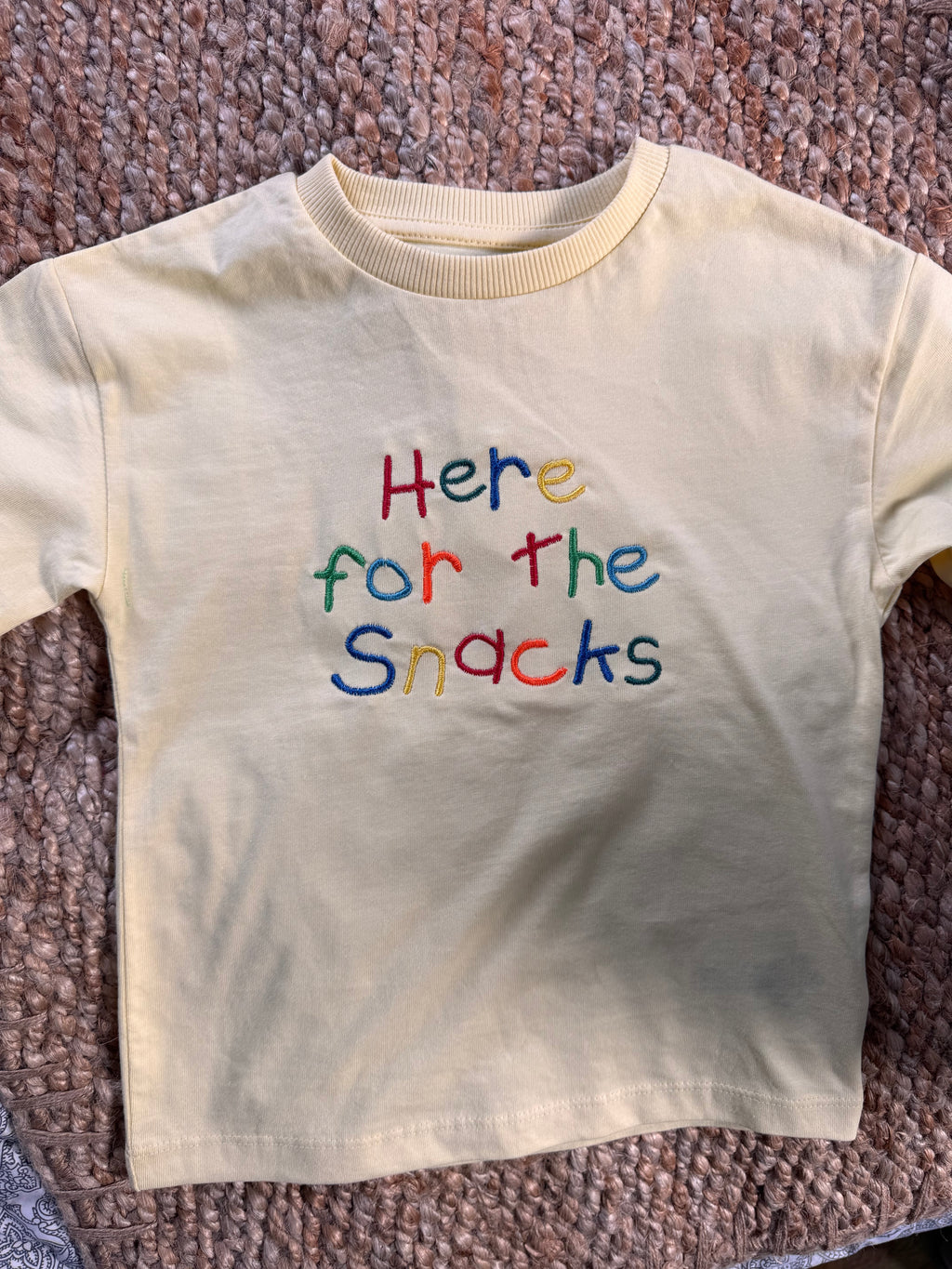 Here for the Snacks Tee