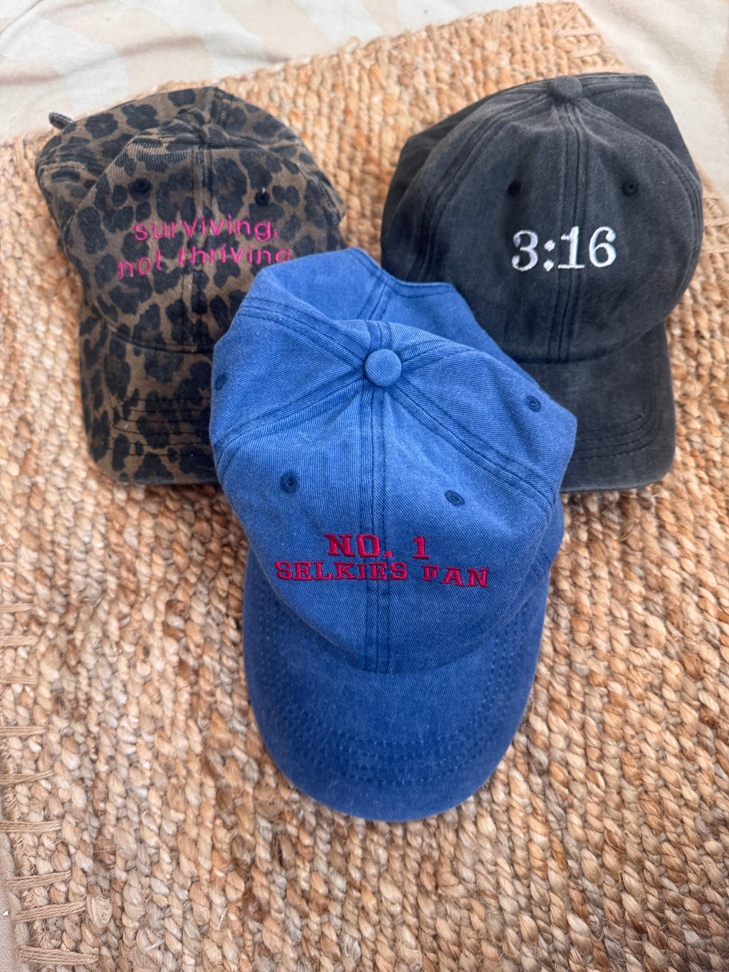 Embroidered Caps